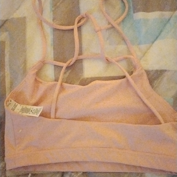 Light Pink Nike Sports Bra - Picture 2 of 2
